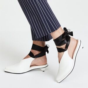 Reike Nen kitten heels with ribbon